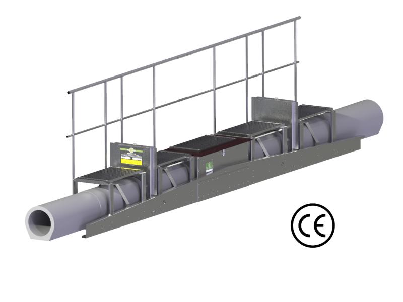 Preview: Fuchsfalle Wildmeister XXL mit Geländer